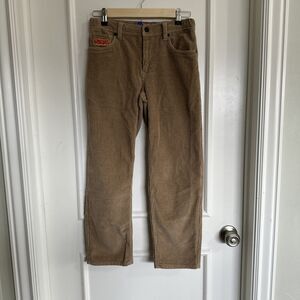 Empyre Relax Brown Courdoroy Pants Adjustable Waist Boys Size 25